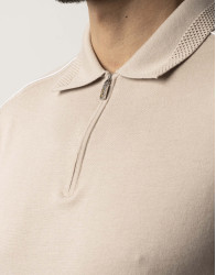 Castello d'Oro Beige Polo T-shirt  thumbnail 4